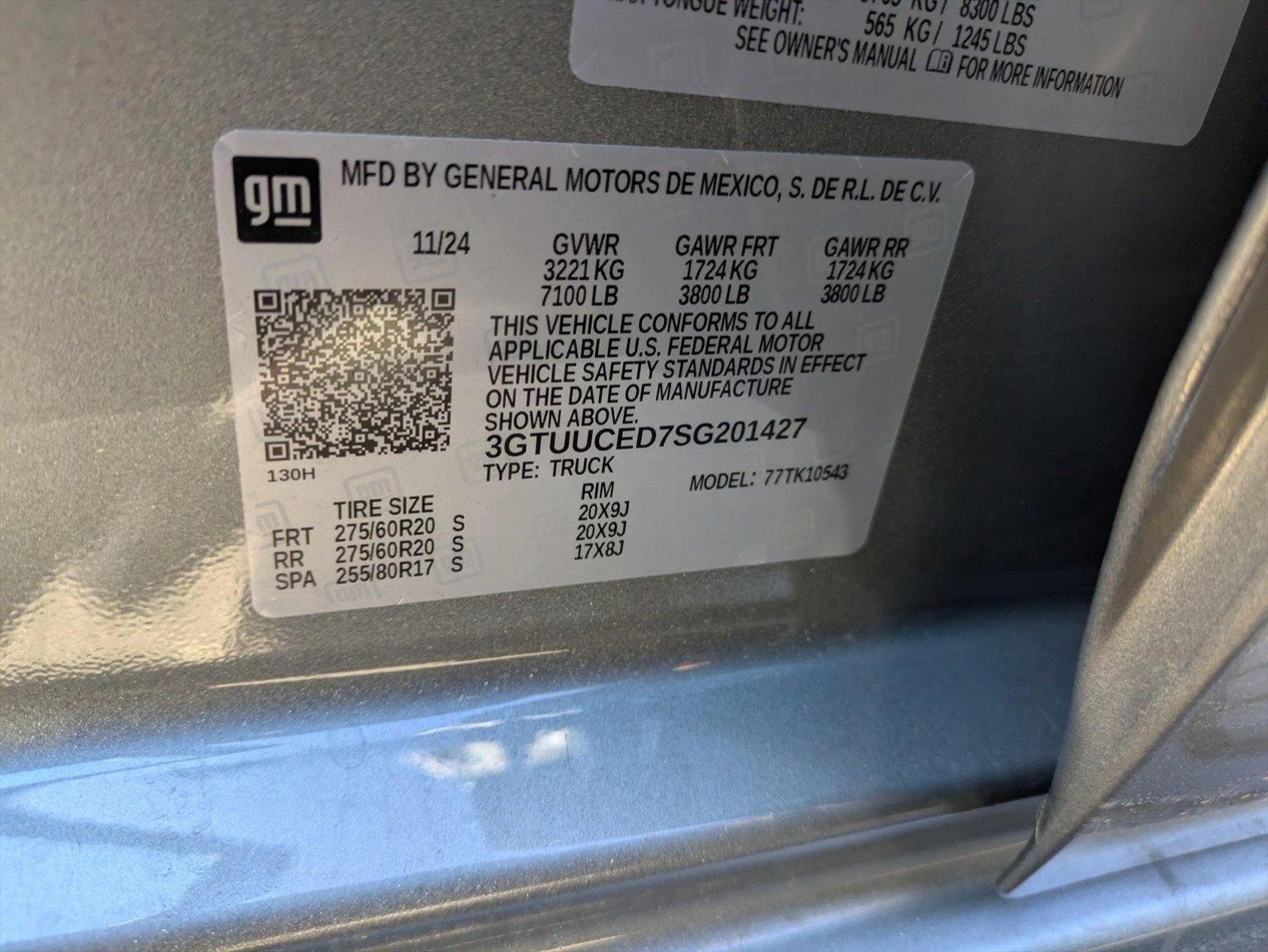 2025 GMC Sierra 1500 Vehicle Photo in LAUREL, MD 20707-4622