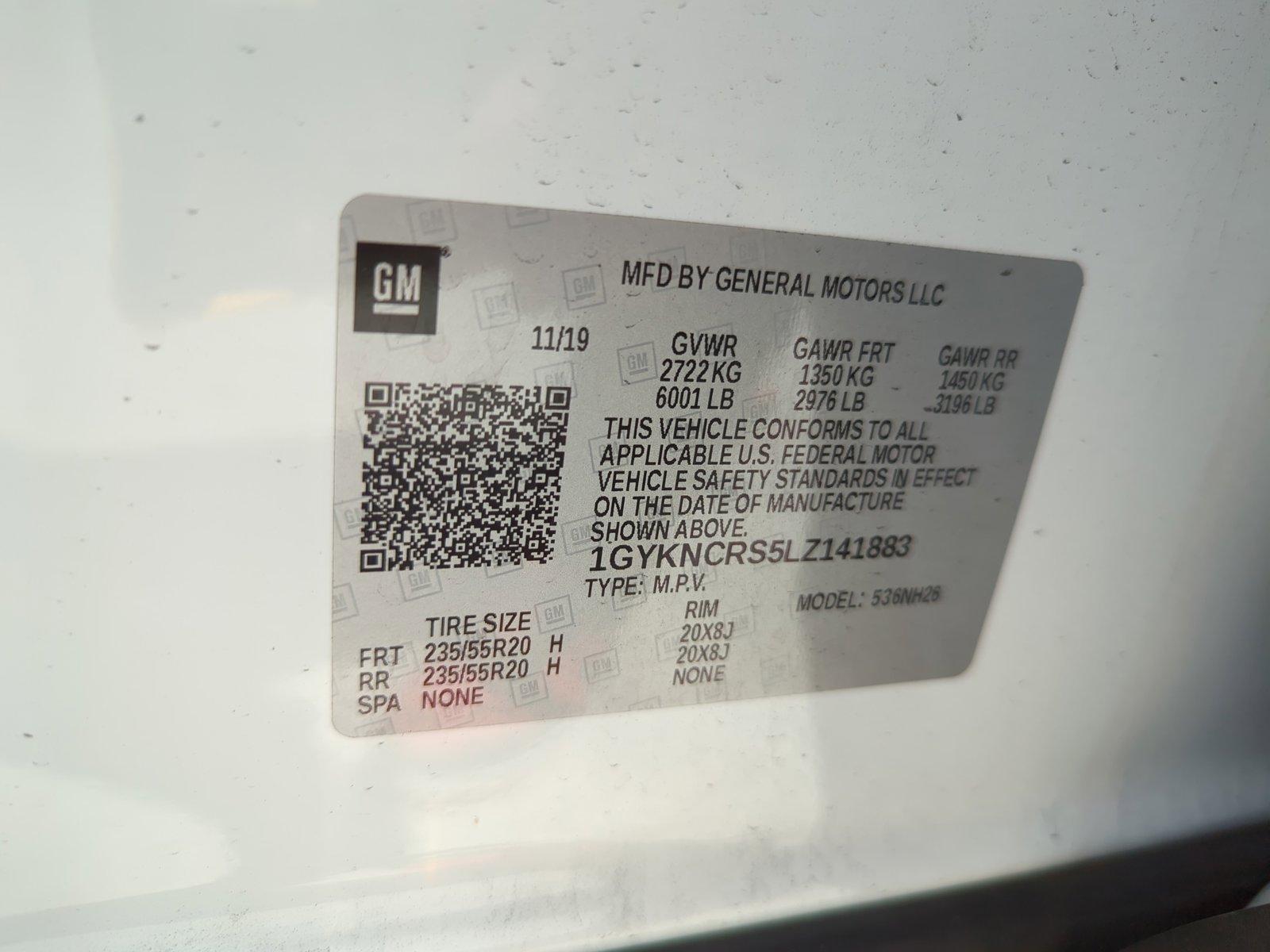 2020 Cadillac XT5 Vehicle Photo in Margate, FL 33063