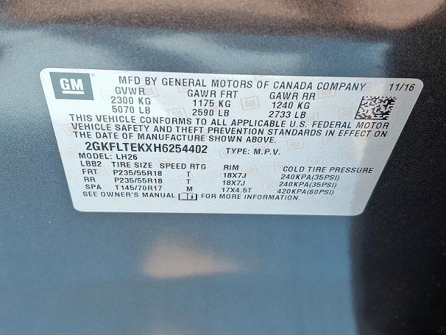 2017 GMC Terrain Vehicle Photo in HARRISBURG, PA 17111-1033