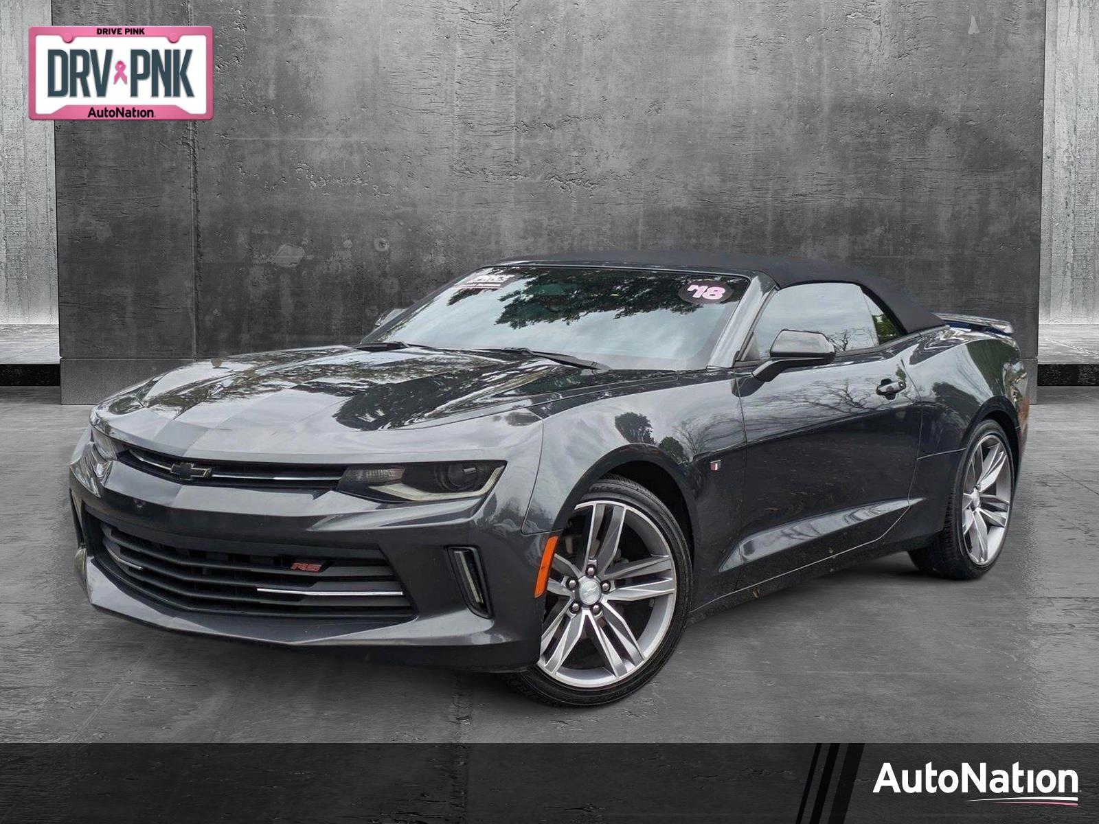 2018 Chevrolet Camaro Vehicle Photo in GREENACRES, FL 33463-3207