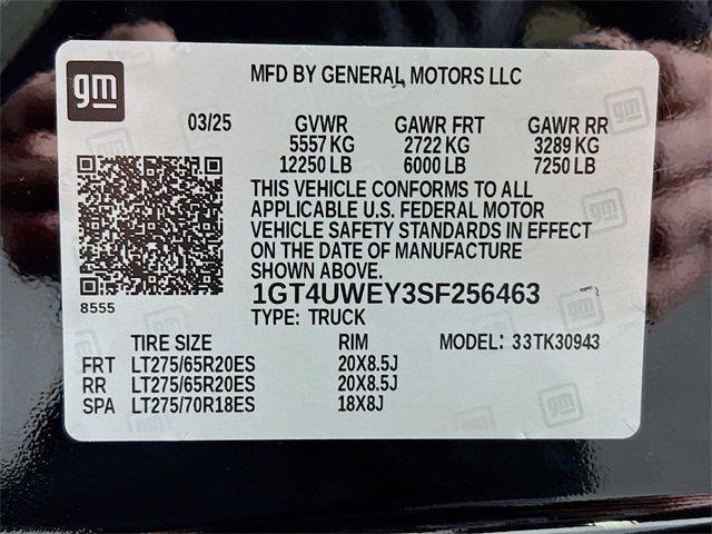 2025 GMC Sierra 3500 HD Vehicle Photo in PUYALLUP, WA 98371-4149
