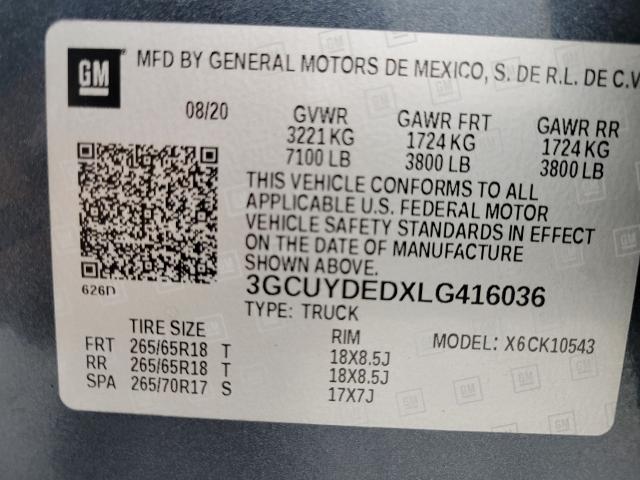 2020 Chevrolet Silverado 1500 Vehicle Photo in NEENAH, WI 54956-2243