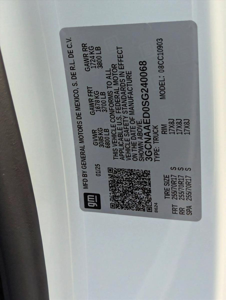 2025 Chevrolet Silverado 1500 Vehicle Photo in GREENACRES, FL 33463-3207