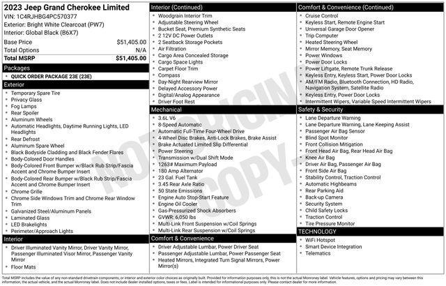 2023 Jeep Grand Cherokee Vehicle Photo in DANBURY, CT 06810-5034