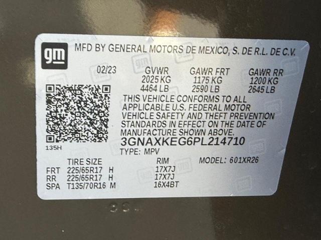 2023 Chevrolet Equinox Vehicle Photo in COLUMBIA, MO 65203-3903