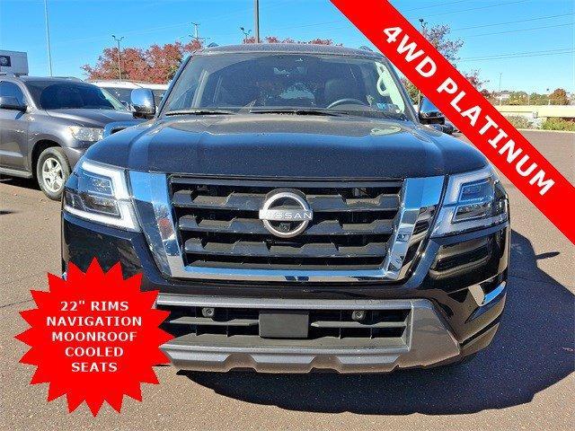 Used 2024 Nissan Armada Platinum with VIN JN8AY2DB9R9850680 for sale in Willow Grove, PA