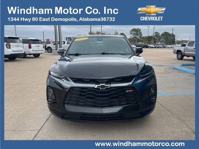 Used 2021 Chevrolet Blazer RS with VIN 3GNKBERS2MS529914 for sale in Demopolis, AL