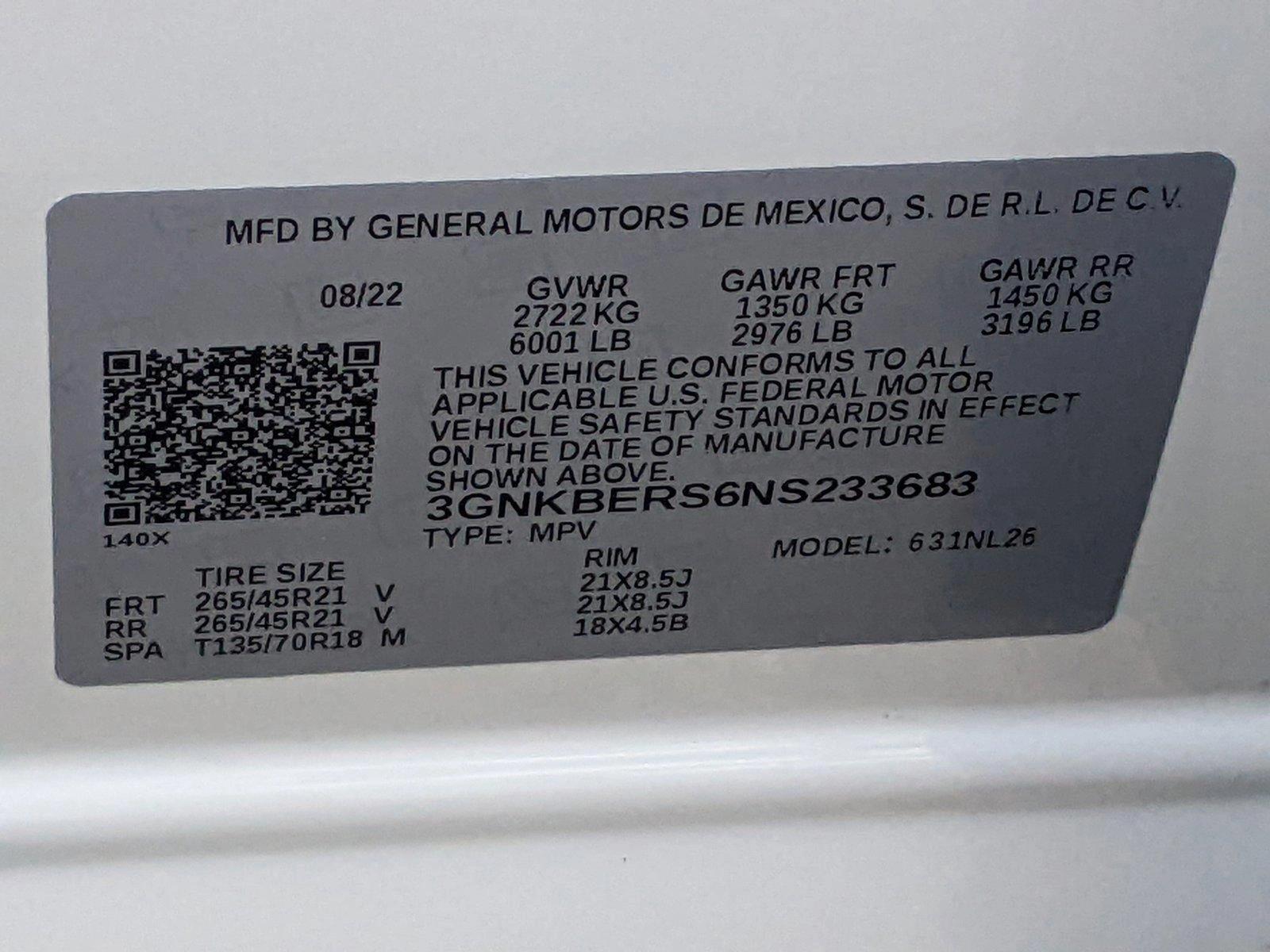 2022 Chevrolet Blazer Vehicle Photo in PEMBROKE PINES, FL 33024-6534