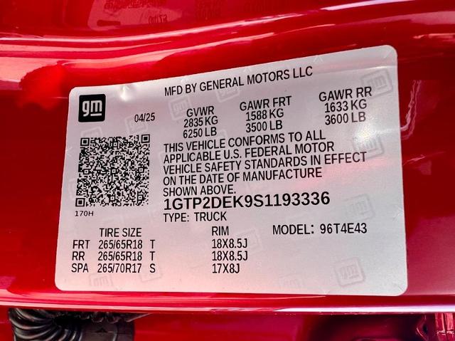 2025 GMC Canyon Vehicle Photo in EFFINGHAM, IL 62401-2832