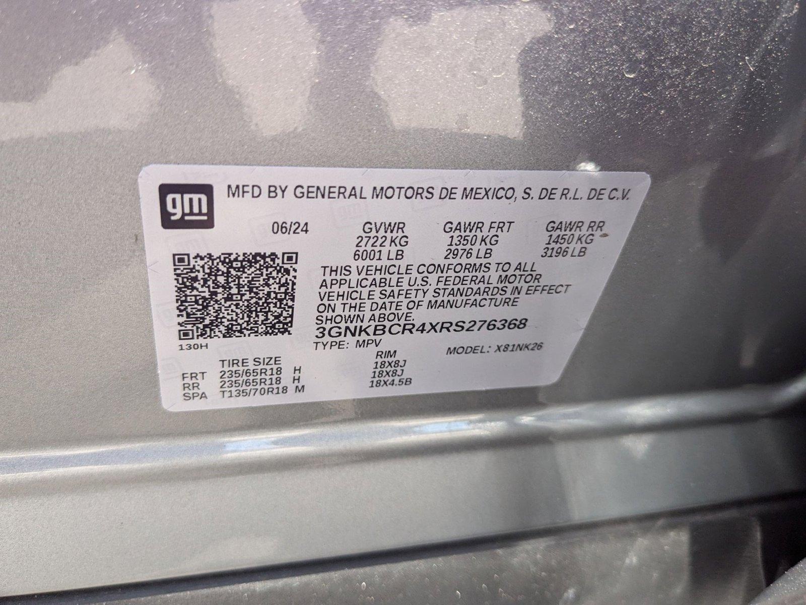 2024 Chevrolet Blazer Vehicle Photo in MIAMI, FL 33134-2699