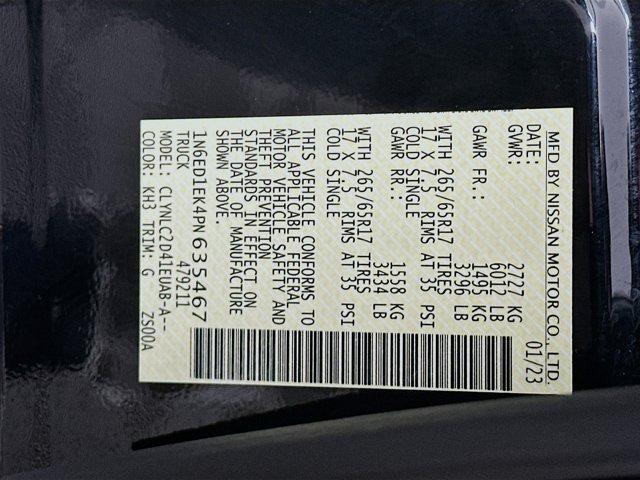 2023 Nissan Frontier Vehicle Photo in Flemington, NJ 08822