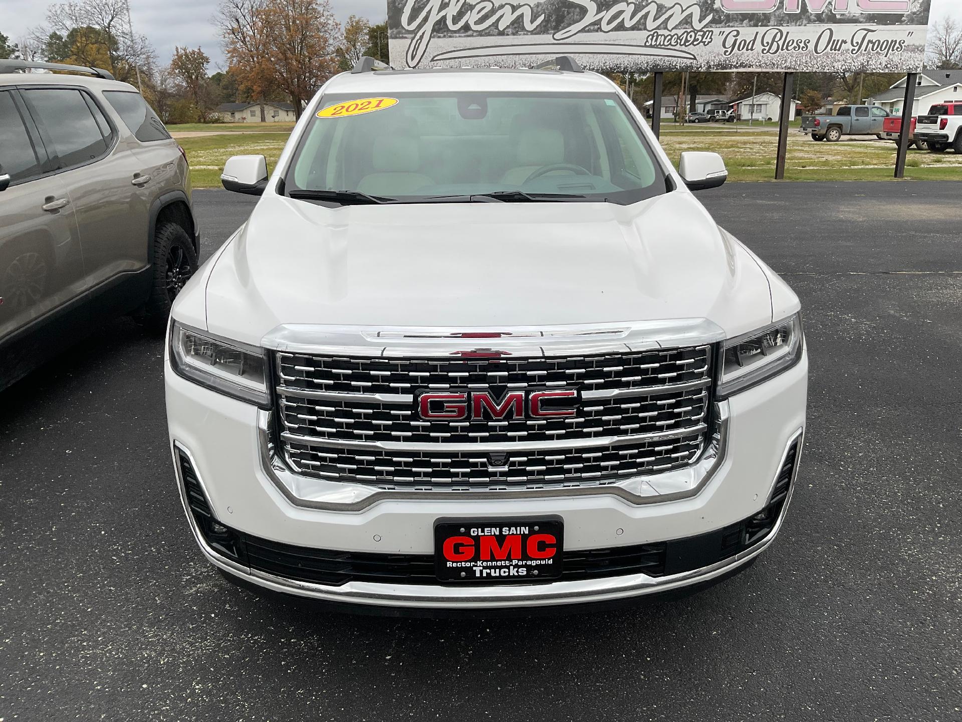 Used 2021 GMC Acadia Denali with VIN 1GKKNXLS7MZ125969 for sale in Rector, AR