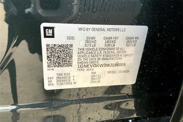 2021 Chevrolet Traverse Vehicle Photo in TOPEKA, KS 66609-0000