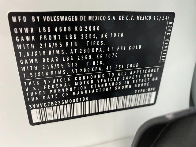 2025 Volkswagen Taos Vehicle Photo in Appleton, WI 54913