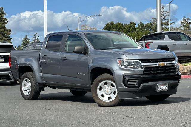 Used 2021 Chevrolet Colorado Work Truck with VIN 1GCGSBEA1M1282557 for sale in San Jose, CA