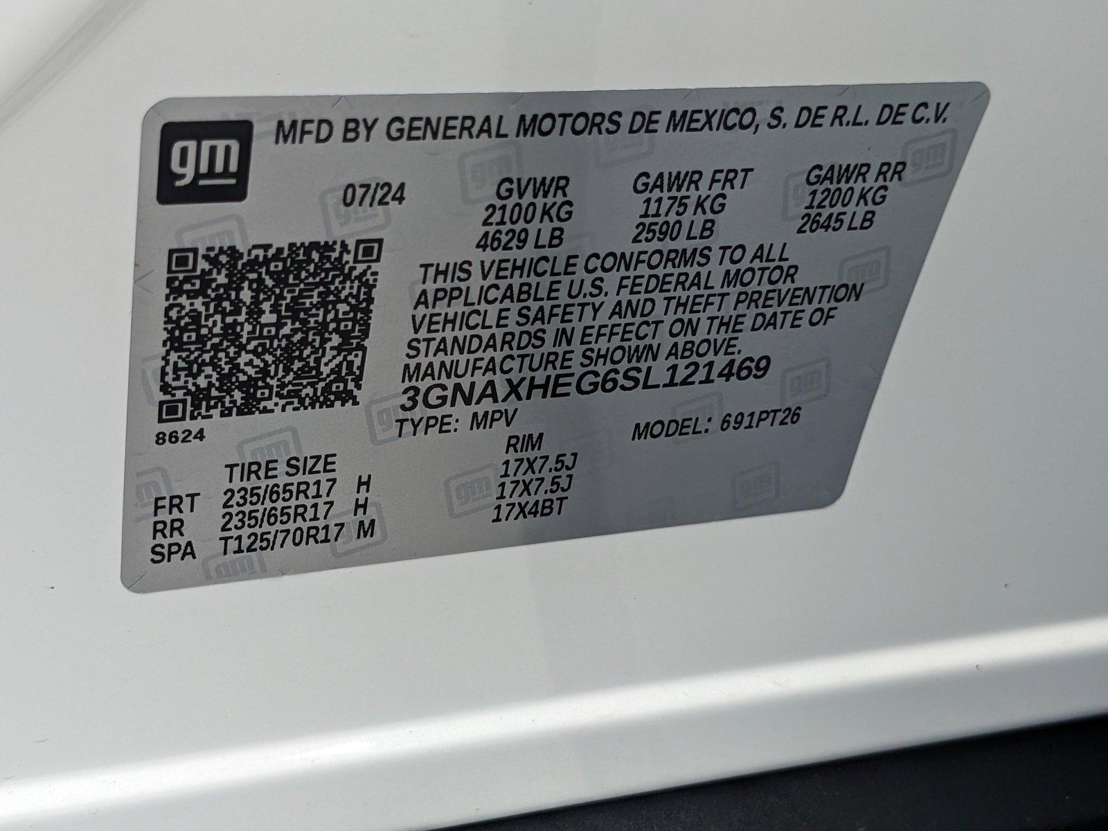 2025 Chevrolet Equinox Vehicle Photo in MIAMI, FL 33172-3015