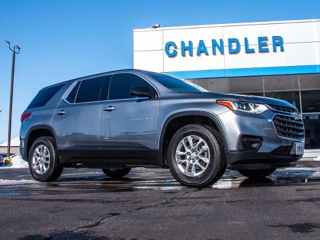 Used 2020 Chevrolet Traverse LS with VIN 1GNERFKW8LJ165008 for sale in Madison, IN