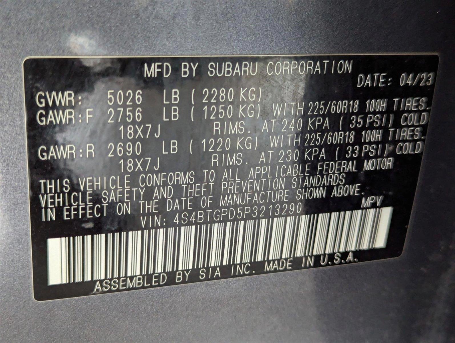 2023 Subaru Outback Vehicle Photo in Henderson, NV 89014