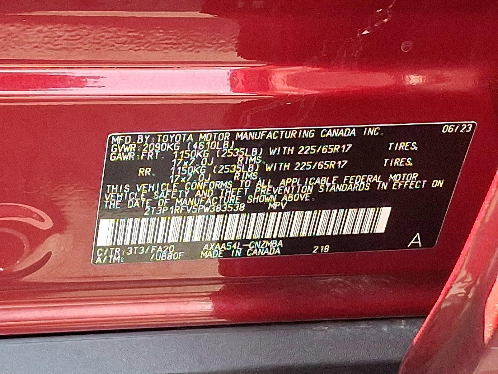 2023 Toyota RAV4 Vehicle Photo in Harrisburg, PA 17111