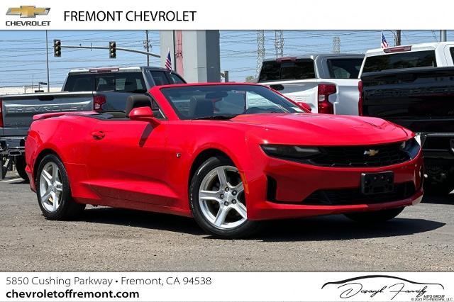 Used 2020 Chevrolet Camaro 1LT with VIN 1G1FB3DX4L0109992 for sale in Newark, CA