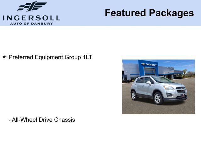 2016 Chevrolet Trax Vehicle Photo in DANBURY, CT 06810-5034