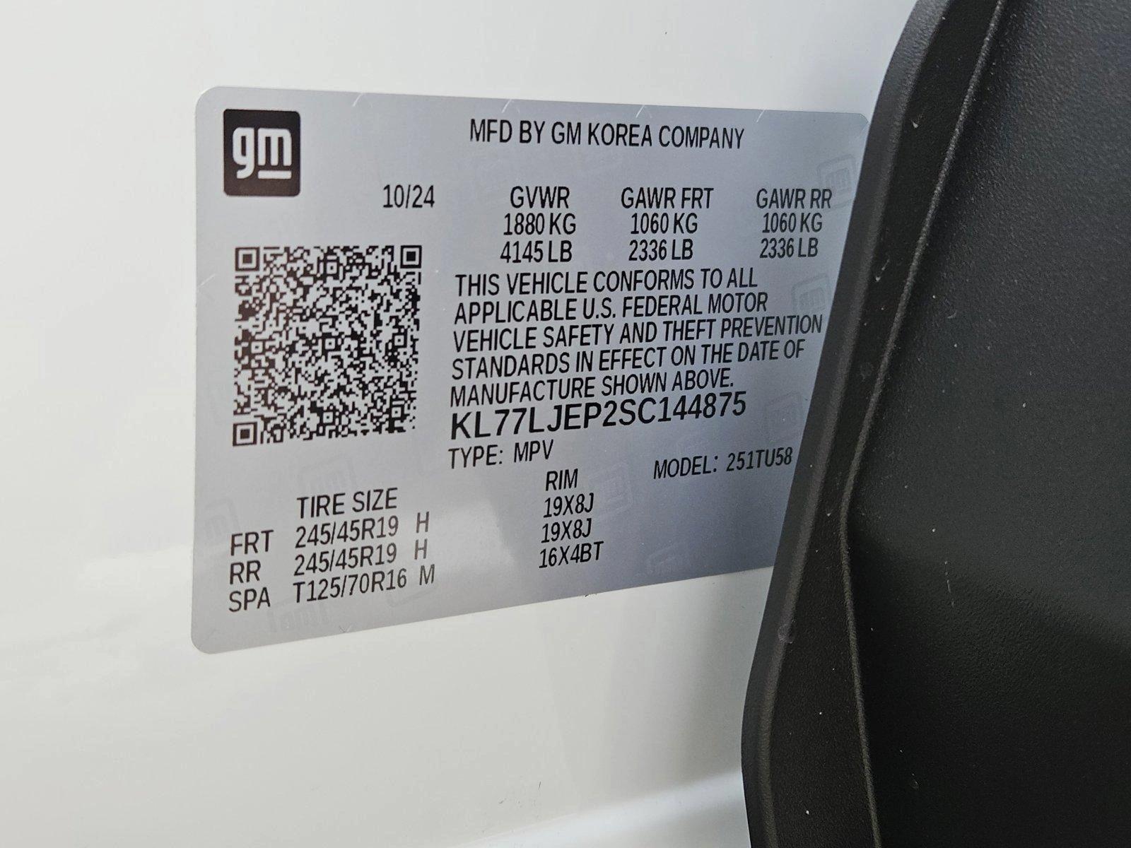 2025 Chevrolet Trax Vehicle Photo in CORPUS CHRISTI, TX 78416-1100