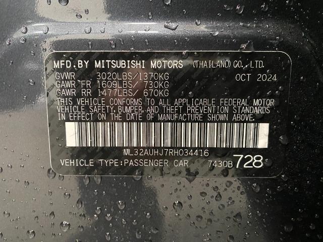 2024 Mitsubishi Mirage Vehicle Photo in Appleton, WI 54913