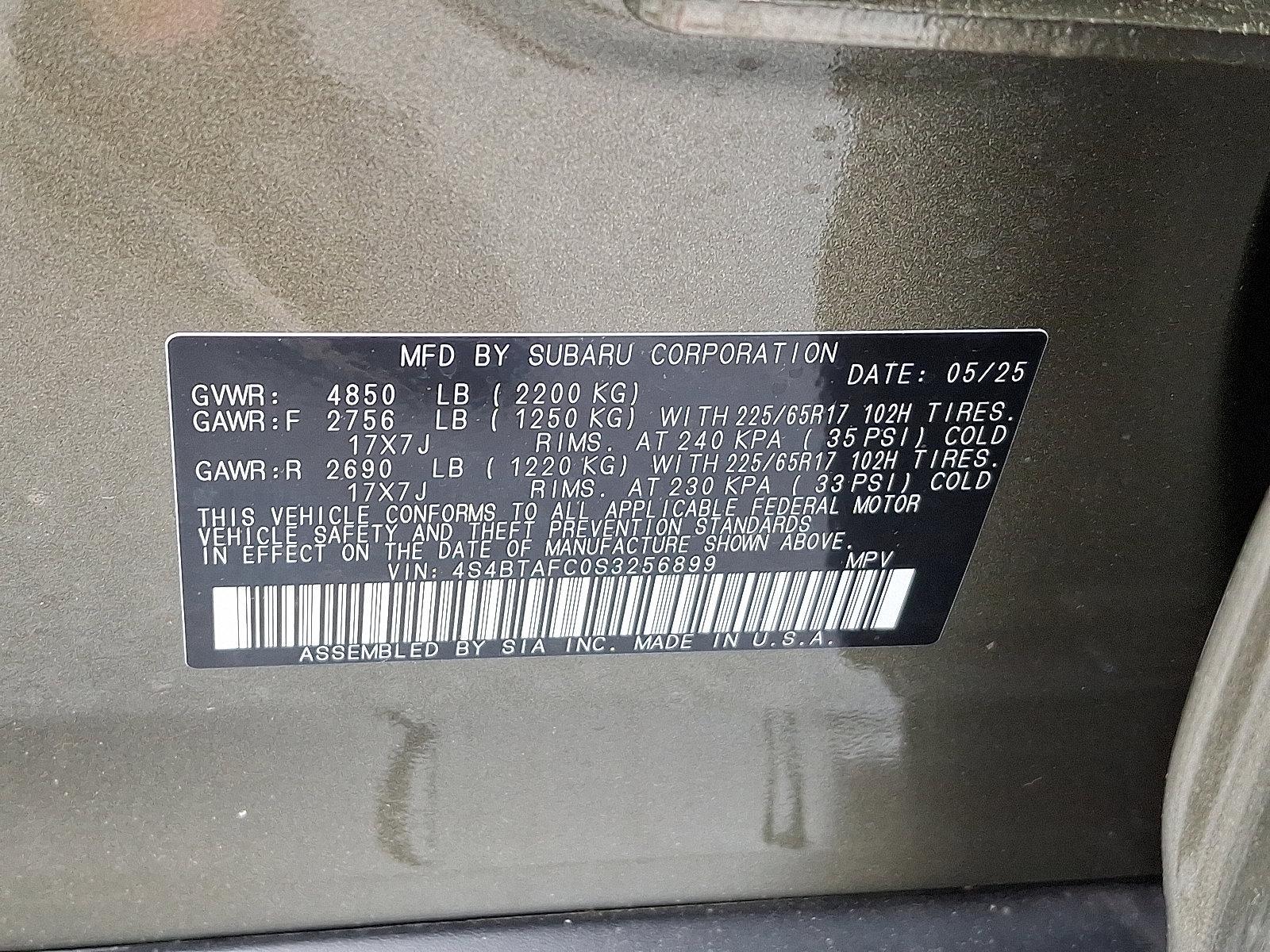 2025 Subaru Outback Vehicle Photo in Harrisburg, PA 17111