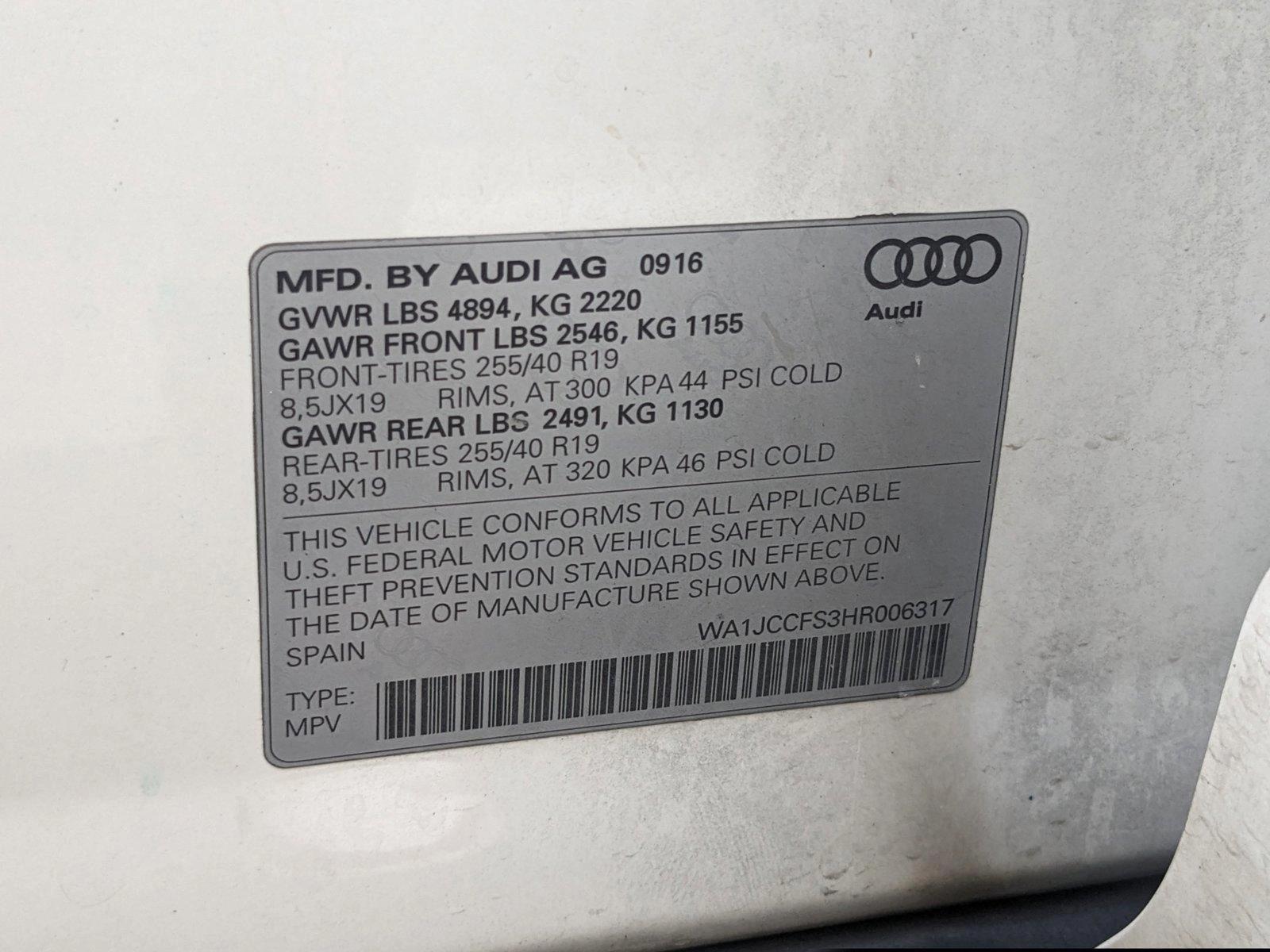 2017 Audi Q3 Vehicle Photo in Tampa, FL 33614