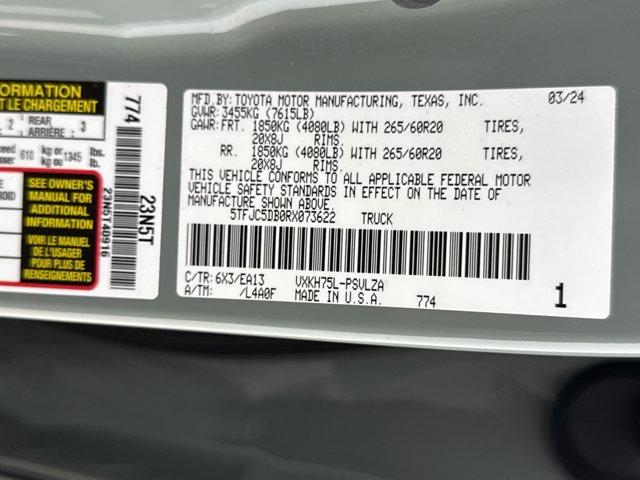 2024 Toyota Tundra 4WD Vehicle Photo in Charlotte, NC 28273