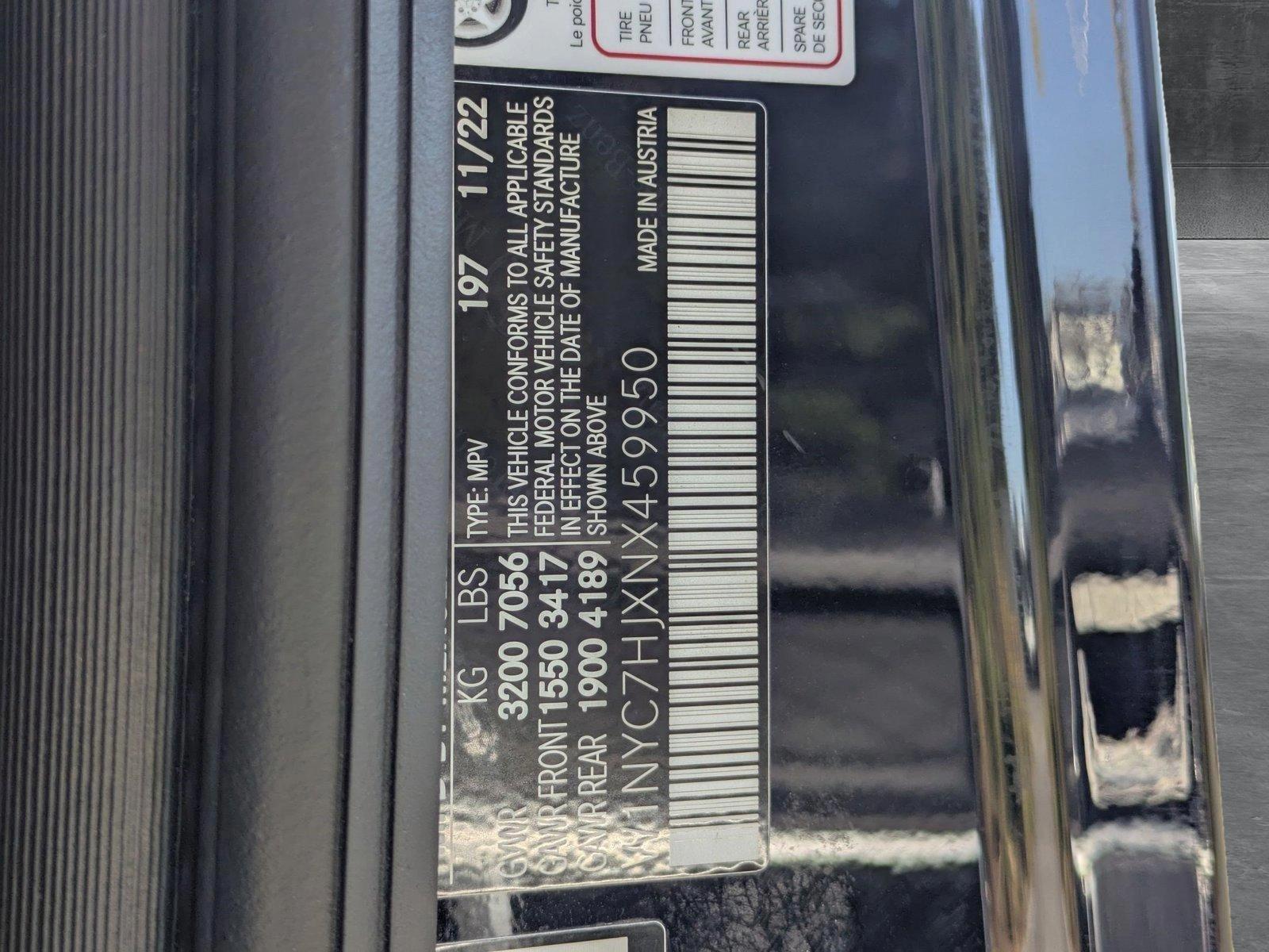 2022 Mercedes-Benz G-Class Vehicle Photo in Sarasota, FL 34231
