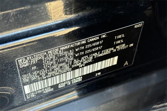 2022 Toyota RAV4 Vehicle Photo in ELK GROVE, CA 95757-8703