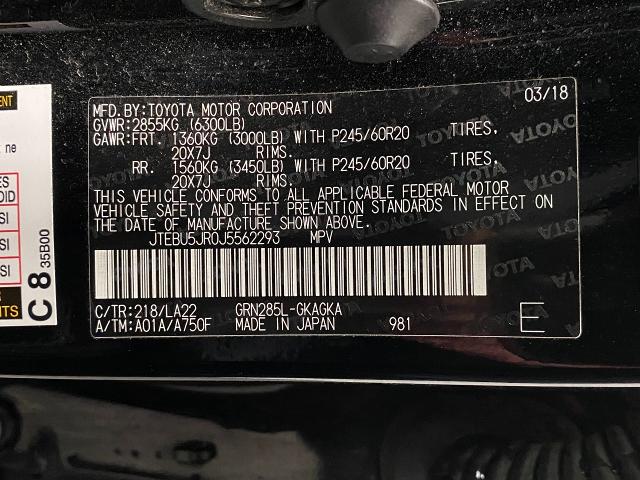 2018 Toyota 4Runner Vehicle Photo in Appleton, WI 54913