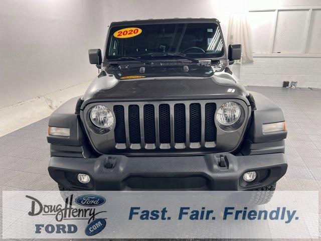 Used 2020 Jeep Wrangler Unlimited Sport S with VIN 1C4HJXDN5LW150055 for sale in Tarboro, NC