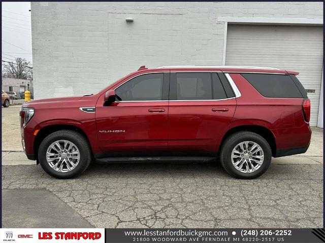 Certified 2021 GMC Yukon SLE with VIN 1GKS2AKD3MR388789 for sale in Ferndale, MI