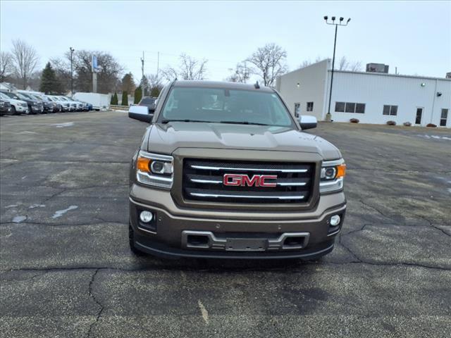 Used 2015 GMC Sierra 1500 SLT with VIN 3GTU2VEC8FG272568 for sale in Freeport, IL