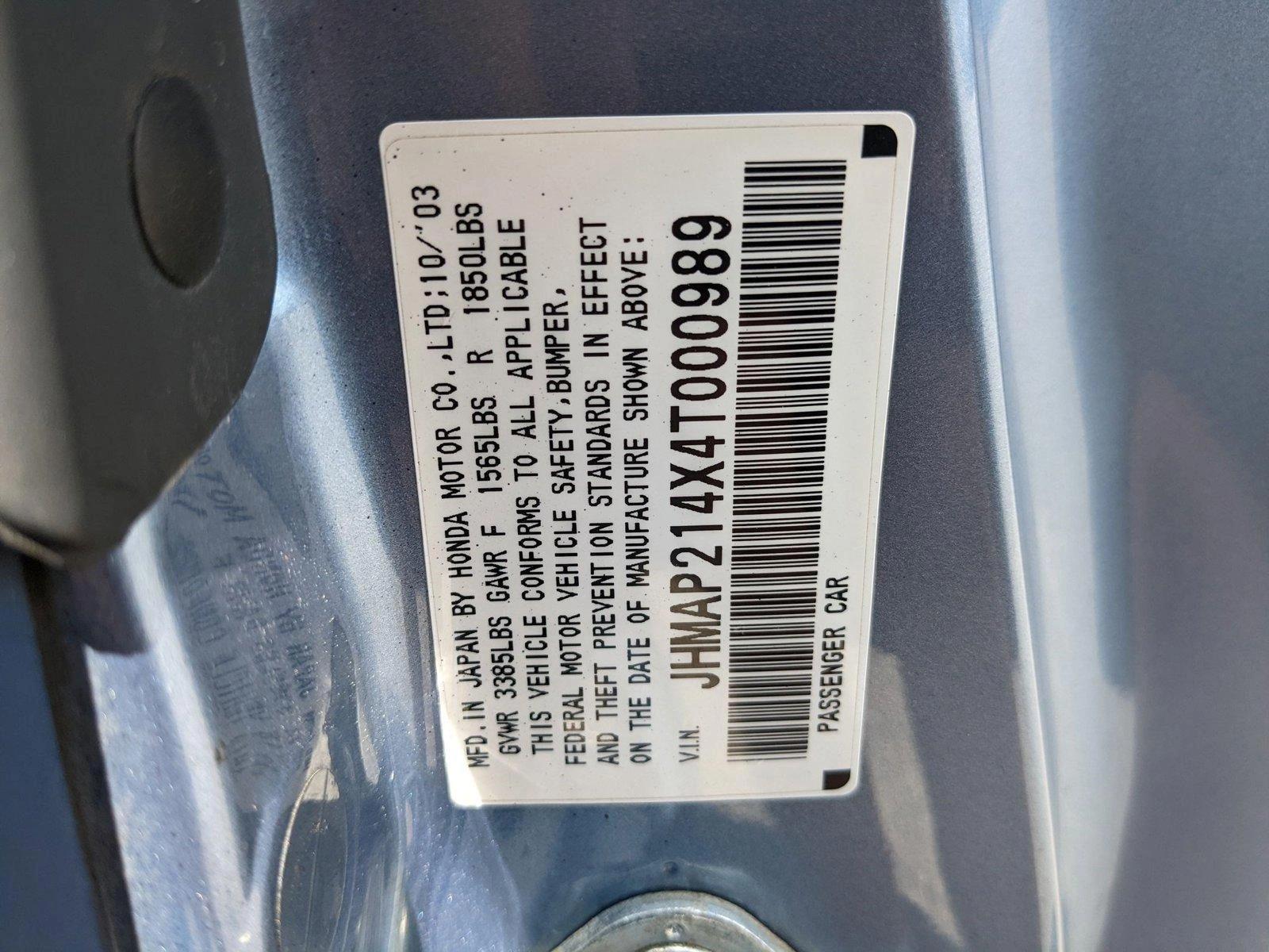 2004 Honda S2000 Vehicle Photo in ORLANDO, FL 32808-7998