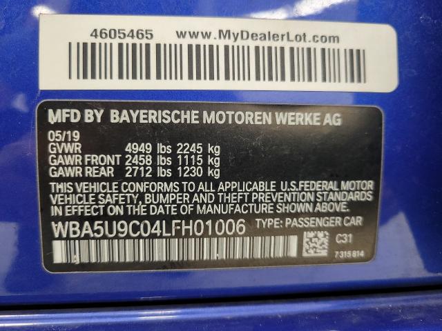 2020 BMW 3 Series Vehicle Photo in NEENAH, WI 54956-2243