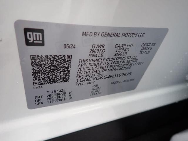 2024 Chevrolet Traverse Vehicle Photo in ZELIENOPLE, PA 16063-2910