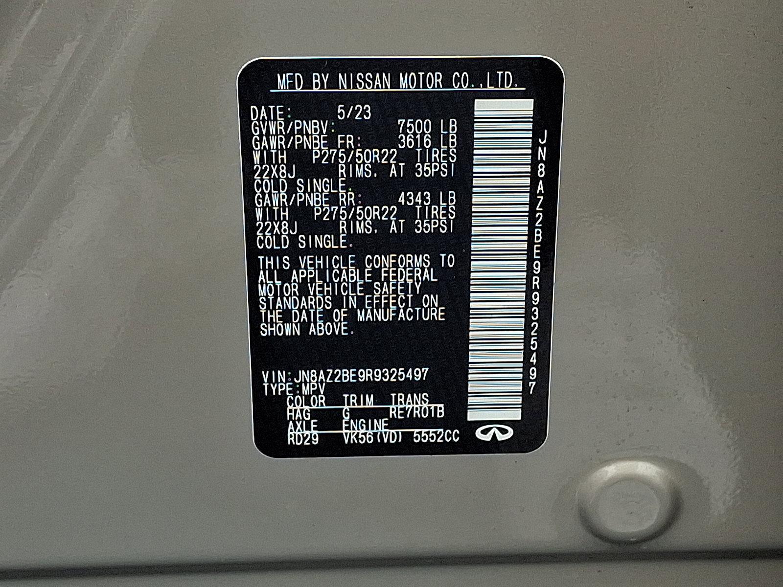 2024 INFINITI QX80 Vehicle Photo in Mechanicsburg, PA 17050