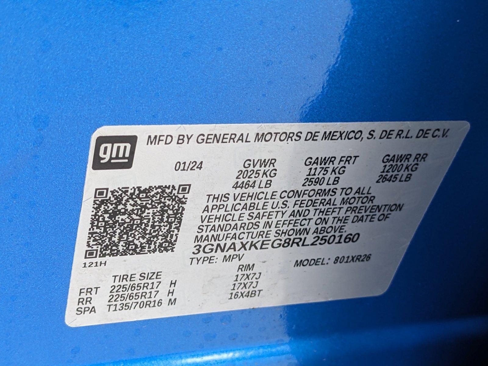 2024 Chevrolet Equinox Vehicle Photo in MIAMI, FL 33172-3015