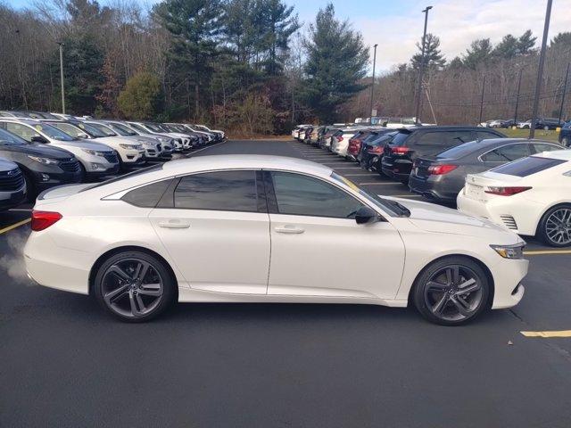 Used 2021 Honda Accord Sport with VIN 1HGCV1F35MA096960 for sale in RAYNHAM, MA