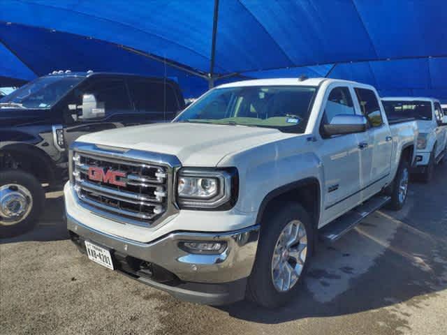 Used 2018 GMC Sierra 1500 SLT with VIN 3GTU2NEC9JG478703 for sale in Decatur, TX