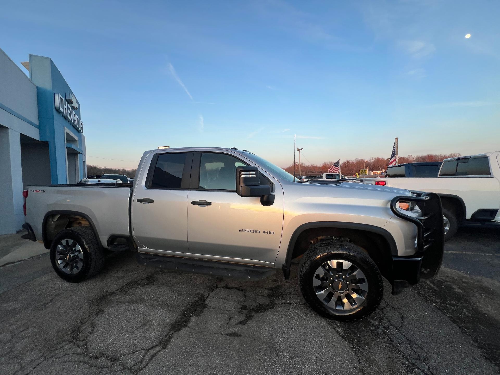 Used 2021 Chevrolet Silverado 2500HD Custom with VIN 1GC5YME72MF133003 for sale in Doniphan, MO