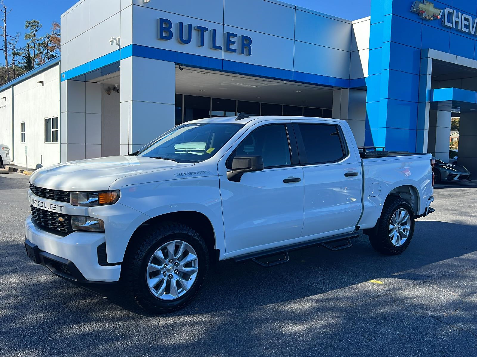 Used 2021 Chevrolet Silverado 1500 Custom with VIN 1GCPWBEH8MZ151015 for sale in Macon, GA