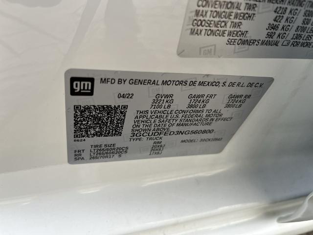 2022 Chevrolet Silverado 1500 Vehicle Photo in PITTSBURGH, PA 15226-1209