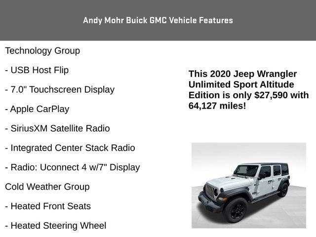 2020 Jeep Wrangler Unlimited Vehicle Photo in Fishers, IN 46038
