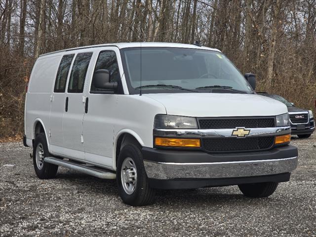 Used 2023 Chevrolet Express Cargo Work Van with VIN 1GCWGAFP9P1230480 for sale in Saint Peters, MO