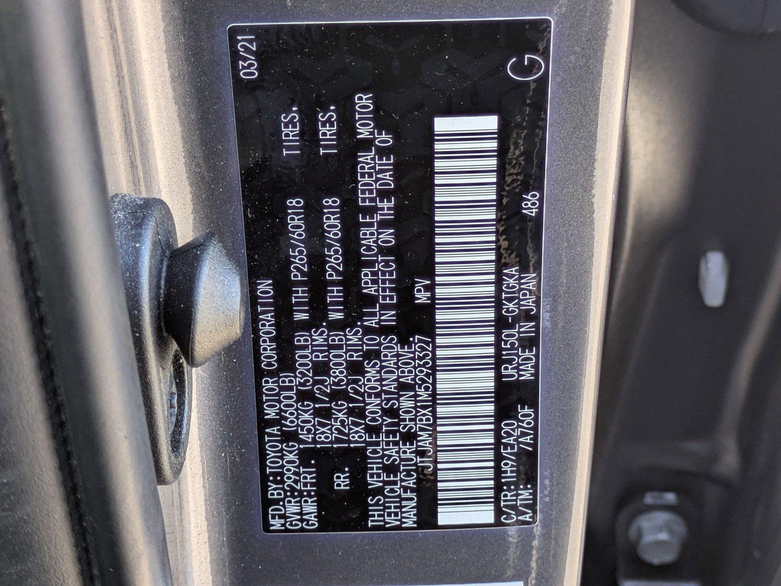 2021 Lexus GX Vehicle Photo in CLEARWATER, FL 33764-7163