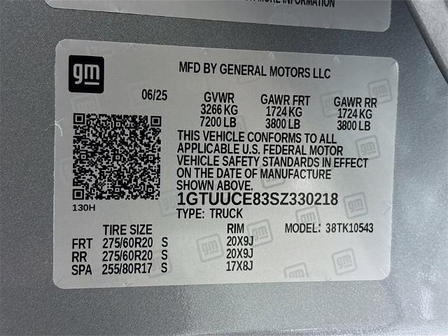 2025 GMC Sierra 1500 Vehicle Photo in PUYALLUP, WA 98371-4149
